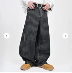 地底人　ストライプパンツ