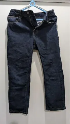 GU ダークブルー スリムフィットデニム S