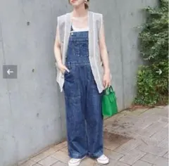 デニムオーバーオール オーバーオール