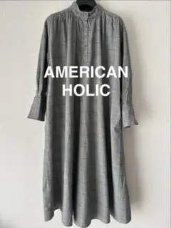 アメリカンホリック　ロングワンピース　チェック