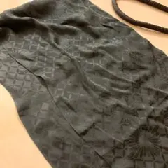 515)喪服用　帯揚げ・丸紐帯締め　セット