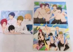 Free! 鴫野貴澄 クリアファイル クリアブックマーク セット - メルカリ