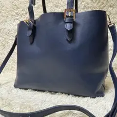 極美品　マルコビアンチーニ ナノユニバース 別注 トートバッグ 2way A4