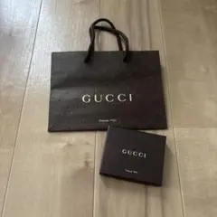 GUCCI 空き箱 リボン付き アクセサリーケース 赤 ワインレッド グッチ