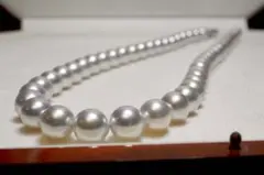 あこや真珠 ネックレス ナチュラルグレー 8.5mm-9mm