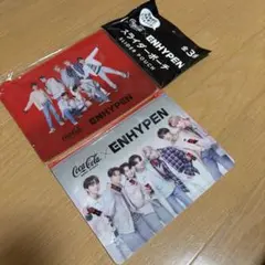 Coca-Cola x ENHYPEN スライダーポーチ　2点セット