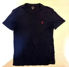 POLO RALPH LAUREN ワンポイント刺繍ロゴ　ネイビー　紺　Sのサムネイル