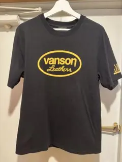 【美品】VANSON leathers メンズtシャツブラックのサムネイル