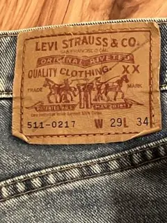 Levi's 511 デニムパンツ W29 L34 日本製