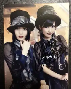 AKB48 渡辺麻友 直筆サイン入り A4生写真ポスター 公式AKB48【渡辺麻友】AKB CAFE&SHOP☆A4サイズ 生写真ポスター