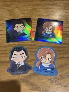 名探偵コナン ちぢませ隊 ステッカーコレクション2 荻原千速 横溝重悟