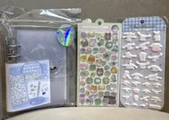 【正規品】クーリア　ボンボンドロップシール＆とうめいシールバインダー　セット