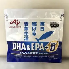 味の素DHA&EPA+ビタミンD 120粒 30日分 新品未開封 - メルカリ