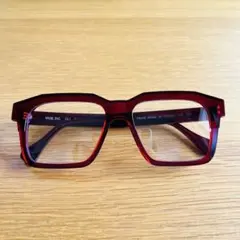 Vue dc... 正規品 仏製 JUK レッドクリア 眼鏡 ヴュードゥーシー 