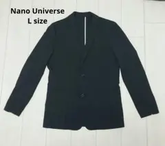 ダークグレー テーラードジャケット Nano Universe