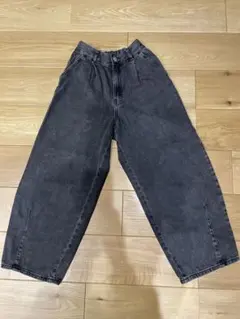 GIRLS バレルレッグジーンズ 150