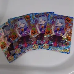 ひみつのアイプリ　える　ときめきハロウィンブルー　4枚セット