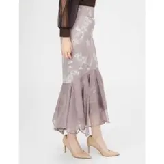 [スナイデル] プリントシアーマーメイドスカート レディース