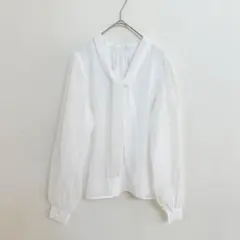 イング　INGNI 長袖ブラウス　M ホワイト　白