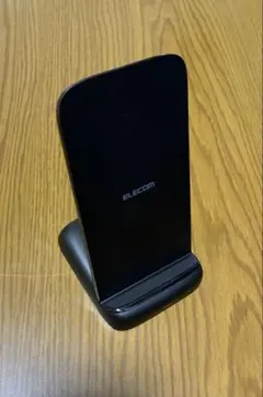 ELECOM ワイヤレス充電スタンド W-QS11BK