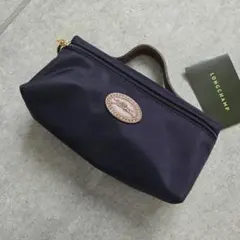 【ロンシャン】【未使用】パープル ポーチ
