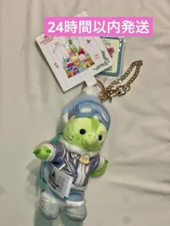 上海ディズニー 2025限定 カラフル オル ぬいぐるみキーホルダー お顔 