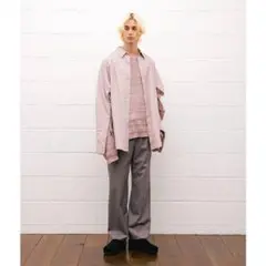 美品 アンユーズド オープンカラーシャツ オレンジ サイズ３のサムネイル