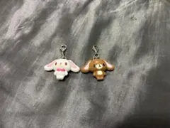 サンリオキャラクターズオールスターズ めじるしアクセサリー しろうさ くろうさ