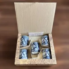 大相撲 力士名前入り 湯呑 5個セット 朝青龍 白鵬 琴光喜 琴欧州 稀勢の里