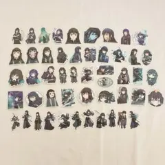 【鬼滅の刃】時透無一郎 防水ステッカー 100枚セット ダイカットシール