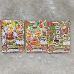 アイカツカード キャンディハウス コーデ 3枚セット Retro Clover