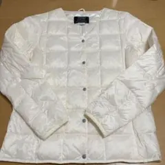 TAION(タイオン) ウィメンズ　Vネックボタン インナー　ダウンジャケット