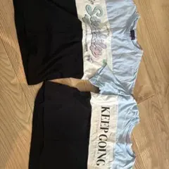 女の子半袖Tシャツ 2枚セット１５０のサムネイル