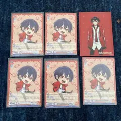 と*も様 カラフルピーチ　ゆあん　ヴァイスシュヴァルツブラウ 5枚セット