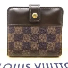 ルイ ヴィトン ダミエ コンパクトジップ 財布