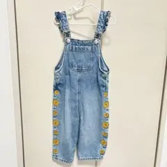 デニムオーバーオール　ザラキッズ　zara kids デイジー　カバーオールのサムネイル
