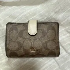 COACH シグネチャー 二つ折り財布