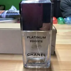 空の容器　CHANEL PLATINUM ÉGOÏSTE 100ml 空の容器