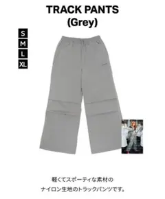 LESSERAFIM TRACK PANTS Grey