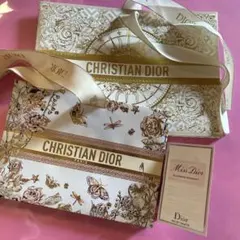 ディオールのショップ袋2枚セット　おまけ付き