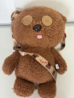 ユニバーサルスタジオ ティム　クマのぬいぐるみ　ポップコーンバケット