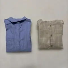 ZARA 子供服　長袖シャツ(110,122) 2着まとめ売り