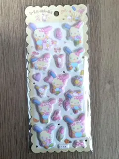 ウサハナ シール ぷっくり サンリオ
