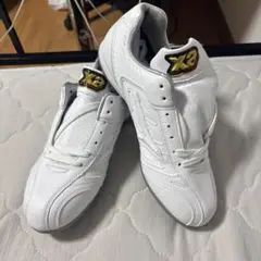 X2 ホワイト スパイクシューズ　袋&箱付き #メルカリでハロウィン