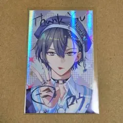 にじさんじ ぎゃうるふ チェキ風カード ぎゃうver. 小柳ロウ レア ⑤