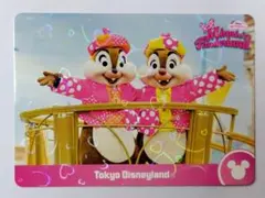 ディズニー ミニー パルパルーザ コレクションカード（コレカ ）チデ
