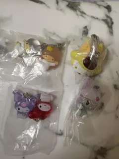 サンリオ なかよしドロップチャームGRWM マスコットチャーム　4点セット