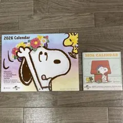 スヌーピー 2026年壁掛けカレンダー