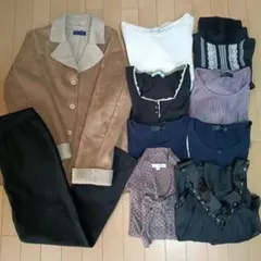 レディース服　10点　まとめ売り　M-Lサイズ　アウター付