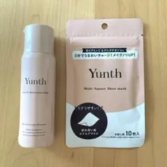 Yunthホワイトクリアフォーム&シートマスクセット